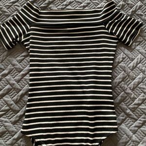 Black/White Bodysuit